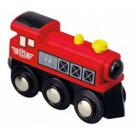 Locomotiva cu abur rosie Red Steam Engine - Maxim Enterprise 50399 Rail Road